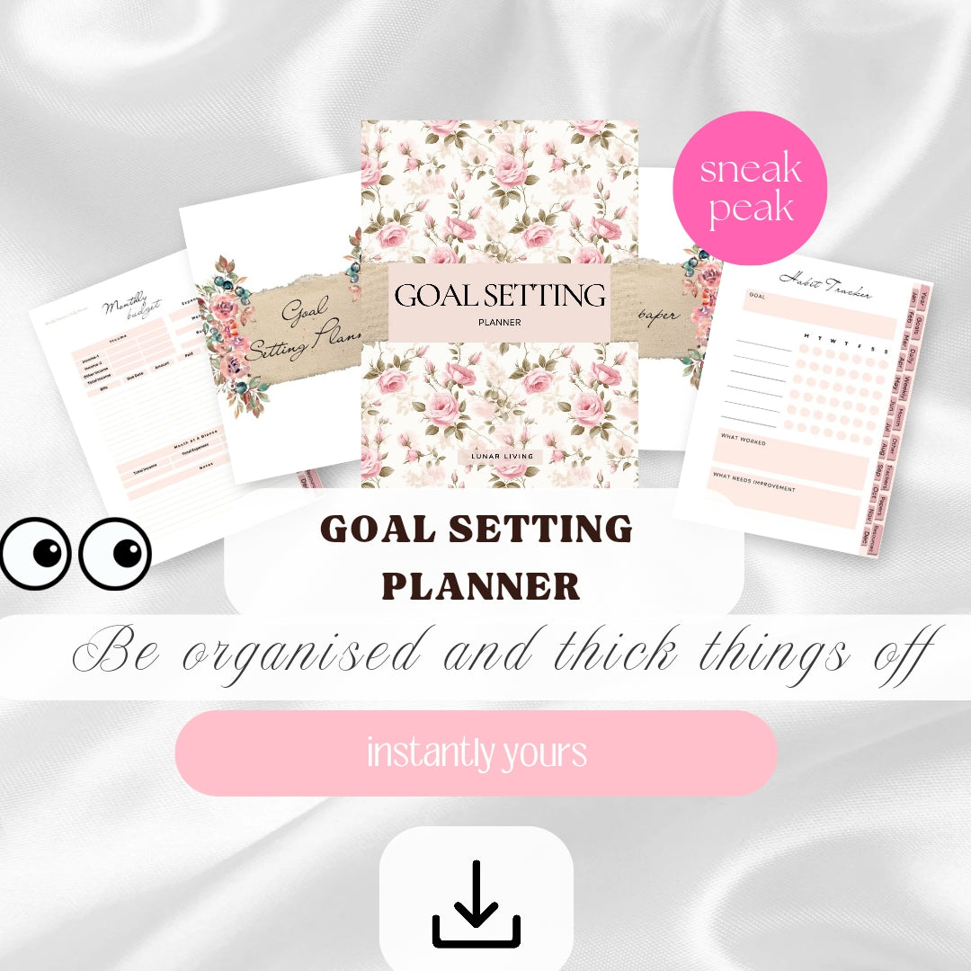 Goal Setting Planner